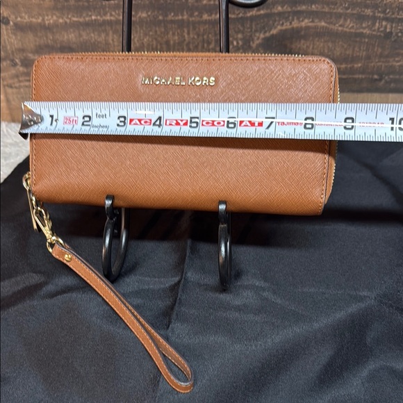 Michael Kors Brown Wristlet Wallet - Picture 3 of 8